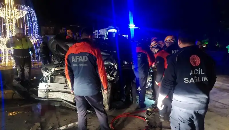 Erzurum’da Altı Araçla Kaza Yapan Sürücü, Gözaltına Alındı!