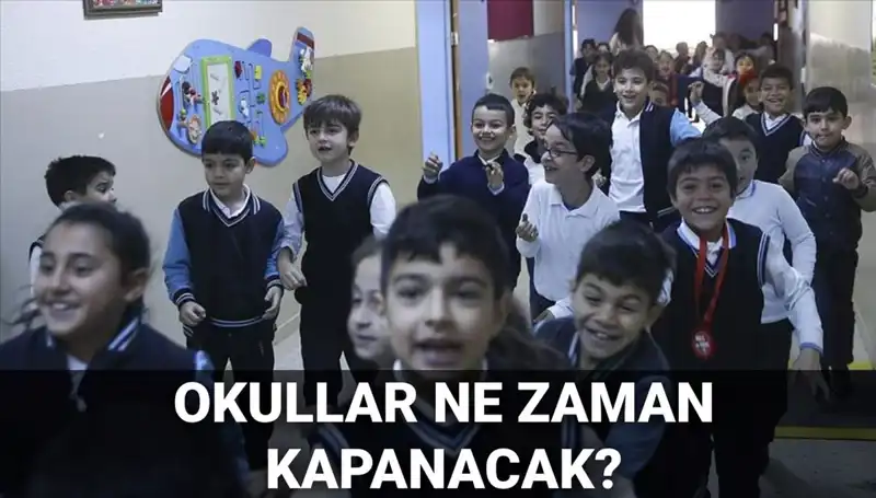 Türkiye'de Okullar 2024-2025 Yaz Tatili Ne Zaman Kapanacak?