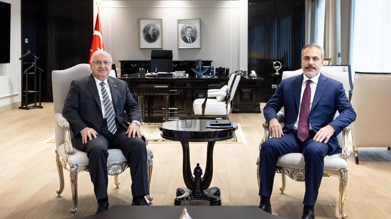 İçişleri Bakanı Güler ve Milli İstihbarat Teşkilatı Başkanı Fidan bir araya geldi