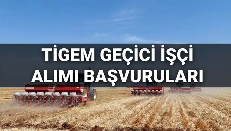 TİGEM 2025'te 306 Geçici İşçi Alımı Yapıyor! İşte Başvuru Detayları