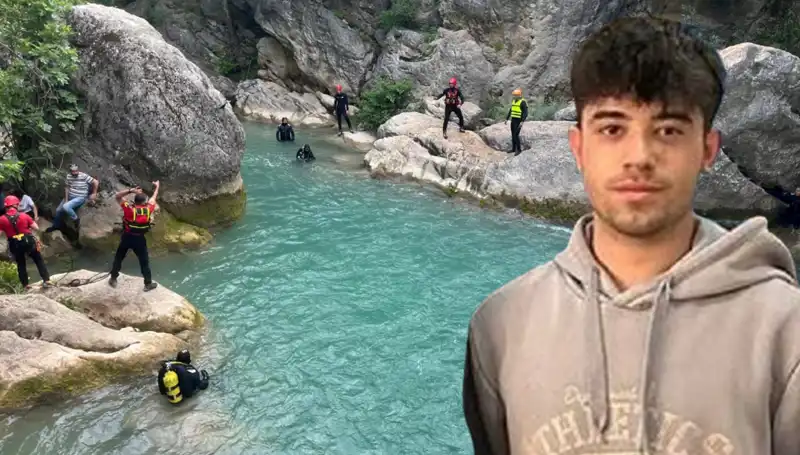 Kayonda Suya Düşen Muhammet'in Dramı: Kurtarma Çalışmaları Sonuçsuz Kaldı