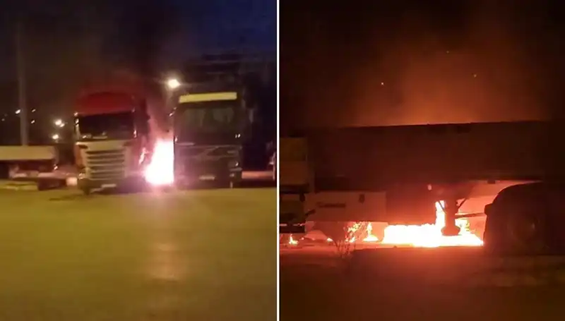 Park Halindeki Tırlara Yanan İnisiyatif: Vandalizmin Arkasında Ne Var?