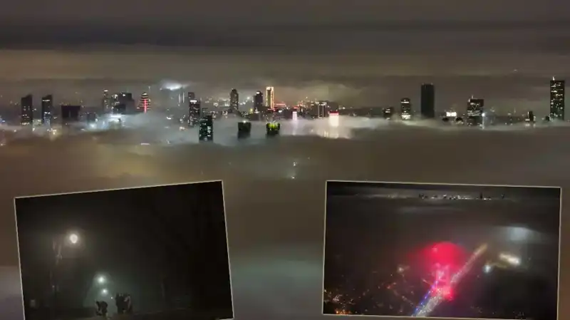 İstanbul'da Gizemli Sis: Görüş Mesafesinin Azaldığı Anlar