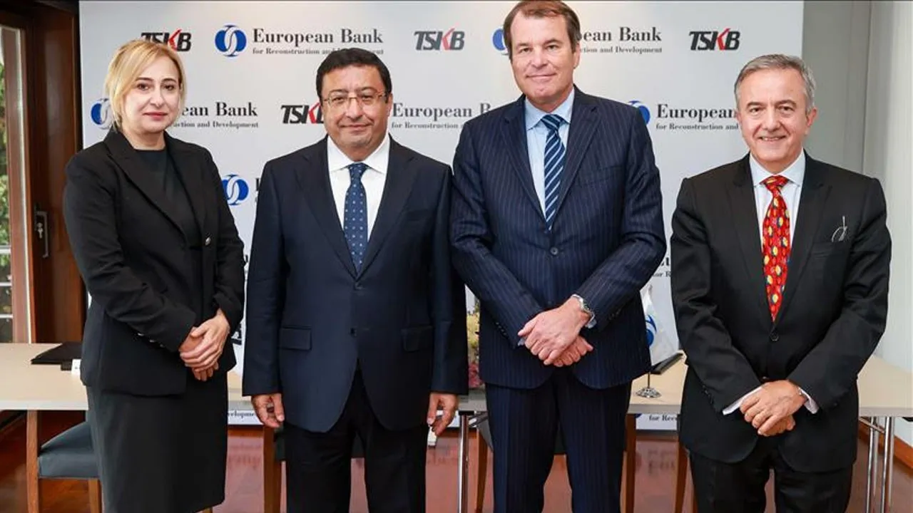 TSKB ve EBRD Arasında 100 Milyon Avroluk Kredi Anlaşması İmzalandı