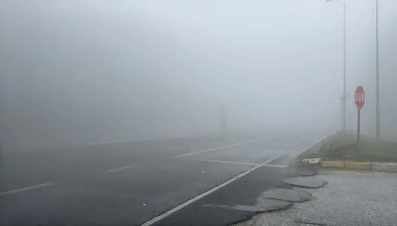 Bolu Dağı’ndaki Yoğun Sis, Trafiği Olumsuz Etkiledi: Şoförler Dikkat!