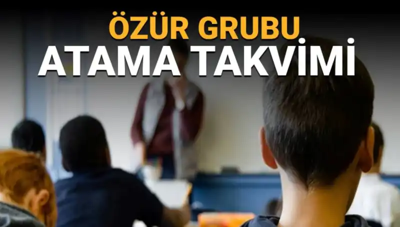 Öğretmenlerin İl İçi Mazeret Atamaları: Özür Grubu Başvurularında Yeni Gelişmeler