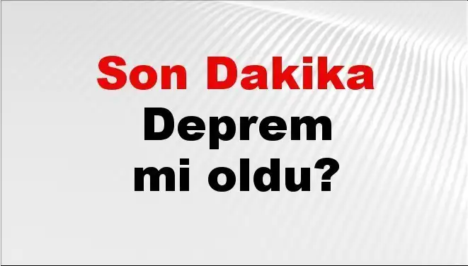 Muğla'da Son Dakika Deprem Gelişmesi: Ne Zaman ve Nerede Oldu?