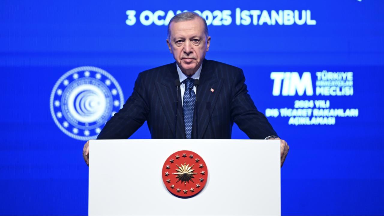 Cumhurbaşkanı Erdoğan: 2024 Yılı İhracat Rakamımız 262 Milyar Dolara Ulaştı