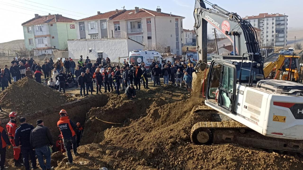 Ankara'dakı İnşaat Kazasında 2 İşçi Hayatını Kaybetti