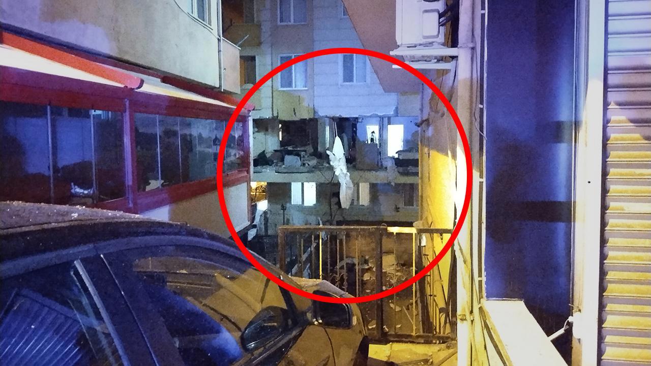 Ümraniye'de Bir Bina Patladı