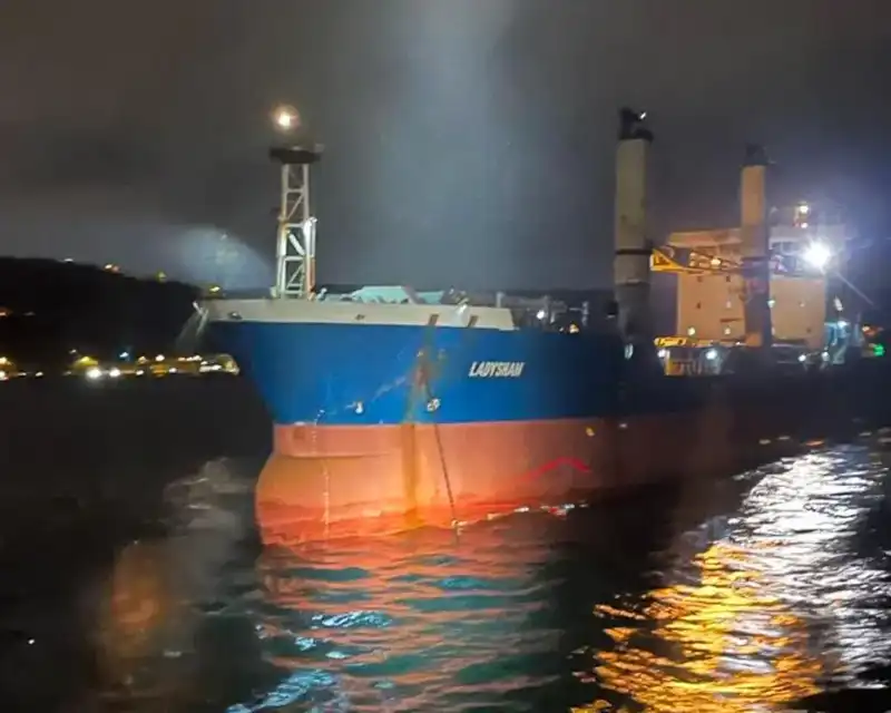 İstanbul Boğazı'nda Kuru Yük Gemisi Arızalandı: Deniz Trafiği Felç Oldu