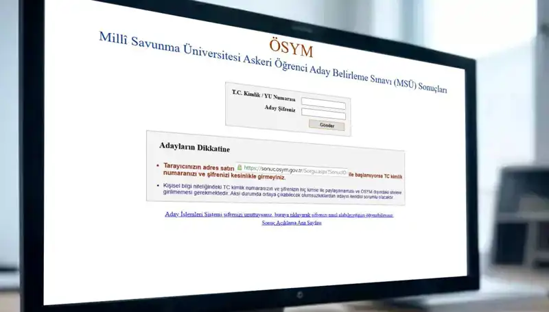 2025 MSÜ Sınav Sonuçları Ne Zaman Açıklanacak? ÖSYM AİS Sorgulama Detayları