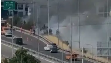 Anadolu Otoyolu’nda Sigara İzmariti Yangını: Dehşet Anları ve Kurtarma Mücadelesi